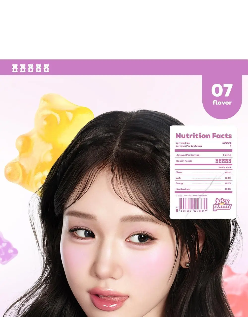 [단독기획/아이프라이머] 릴리바이레드 듀이 핏 팔레트 7 colors 상세페이지 41